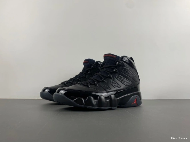 Kick Theory Jordan 9 Retro 302370-014 Patent Air Bred 0709
